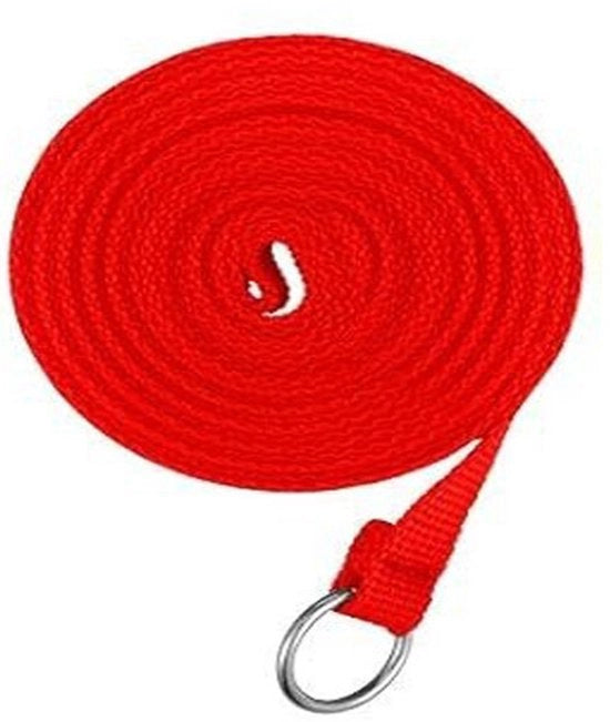 Rete di protezione per animali con O-ringe, adatto per gatti e cani, 1,8 m di lunghezza - rosso.