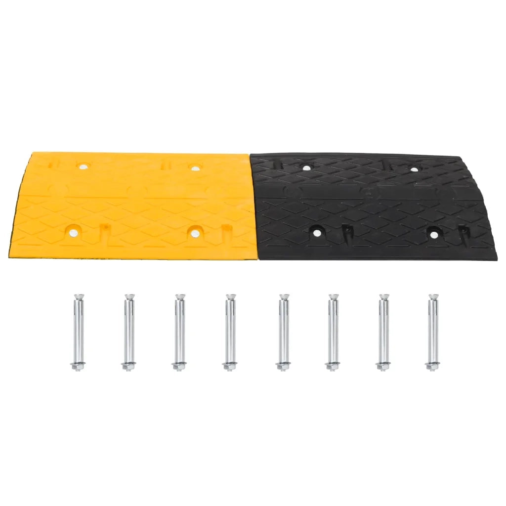 Dosso Giallo e Nero 517x32,5x4 cm in Gomma CFW2845512
