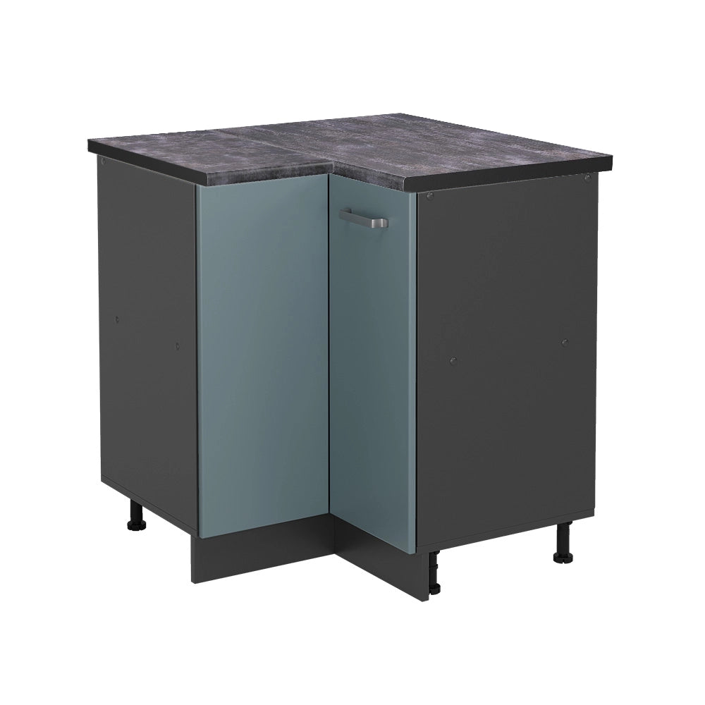 Vicco Mobile ad angolo cucina Grigio-blu 75.6 cm , PL Antracite