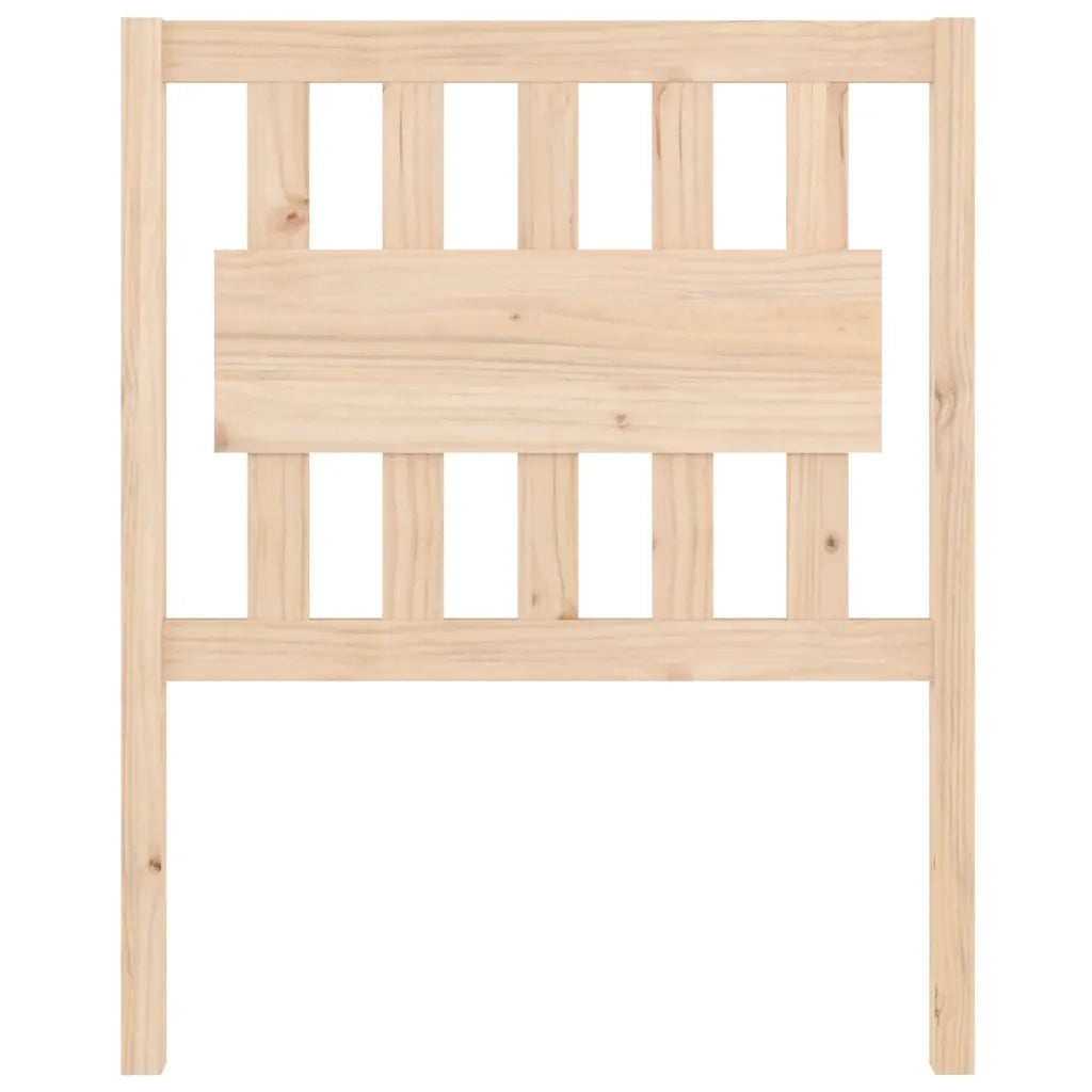 Testiera per Letto-Testata-Testiera Decorativa 80,5x4x100 cm in Legno Massello di Pino