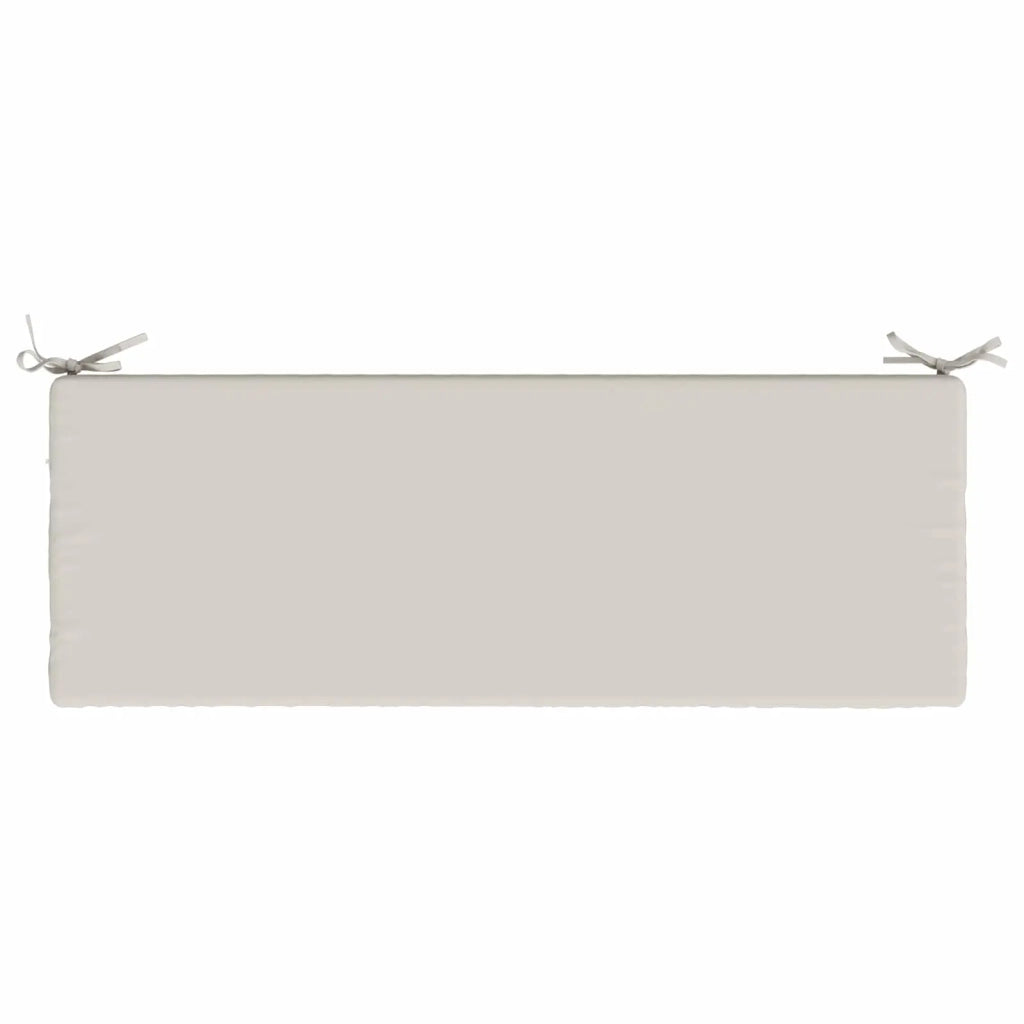 Cuscino per panchina SOEST 100% Poliestere Bianco 948738