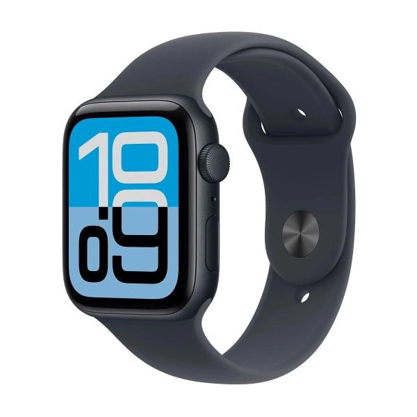 Ap se 3 gps 44mm midnight aluminium case with midnight sport band - m/l - MEHQ4QL/A