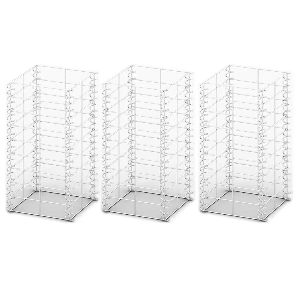 Set Gabbione 3 pz in Filo Zincato 25 x 25 x 50 cm 141044