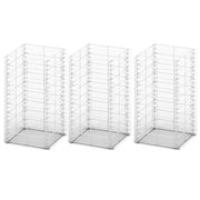 Set Gabbione 3 pz in Filo Zincato 25 x 25 x 50 cm 141044