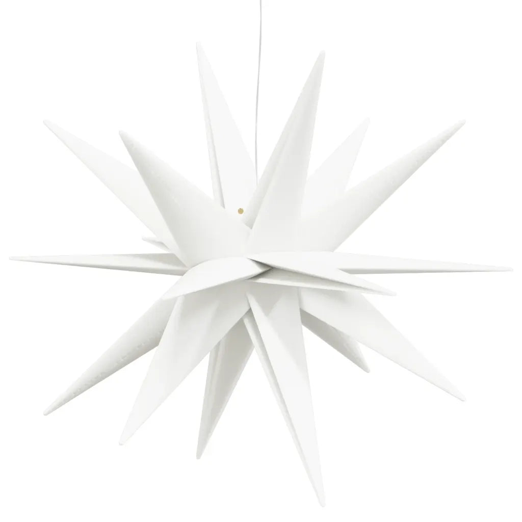 Luci di Natale con LED 3 pz Pieghevoli Bianche 57 cm 3190442