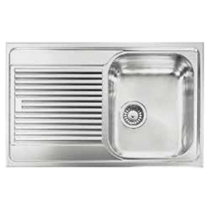 CM Zenith plus 79 x 50 1V Lavello ad incasso Rettangolare Acciaio inossidabile