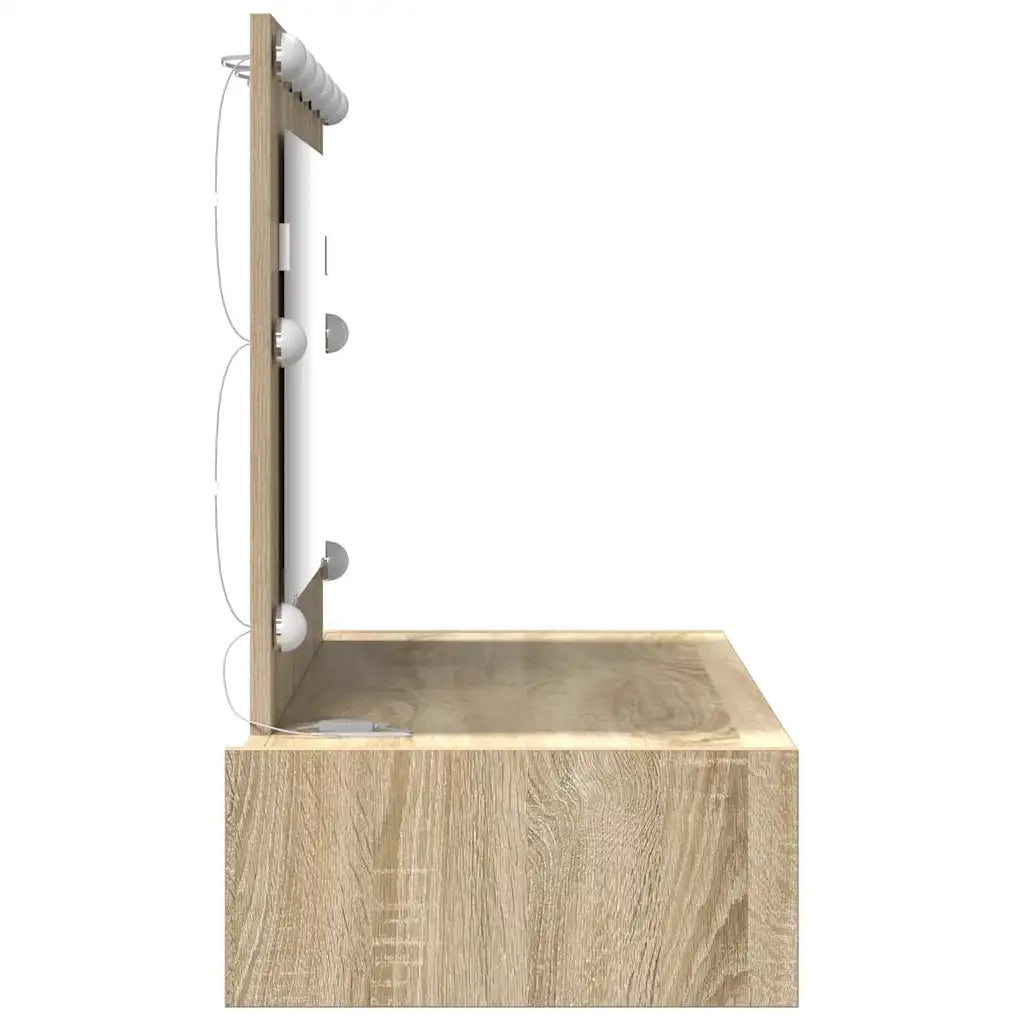 Tavolo da Trucco Marrone 100 x 40 x 70 cm Legno multistrato 865237