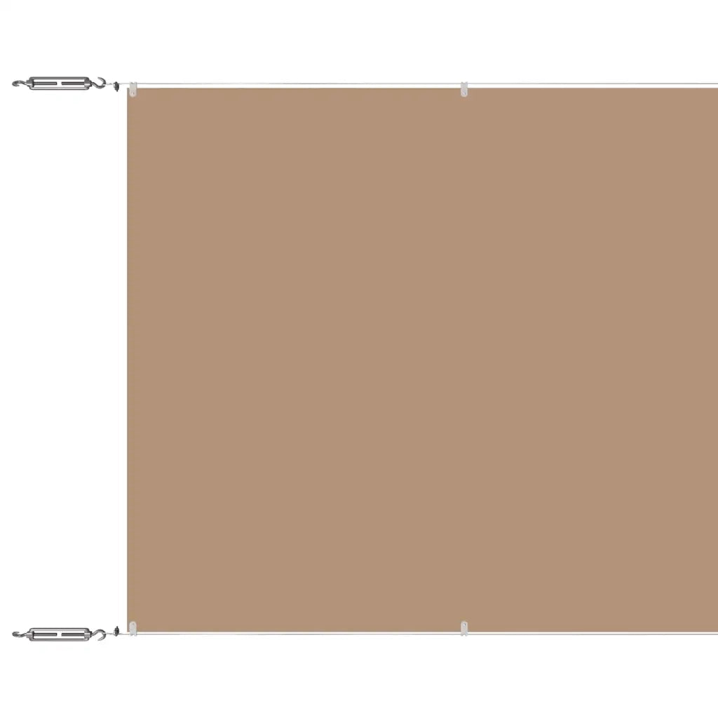 Paravento Verticale Grigio Talpa 140x800 cm in Tessuto Oxford
