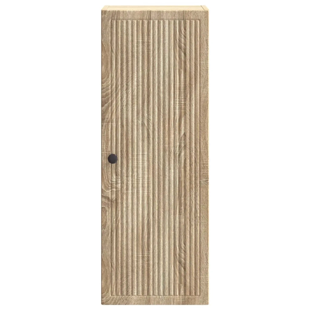 Mobiletto a muro Rovere Sonoma 33 x 34,5 x 90 cm 897907