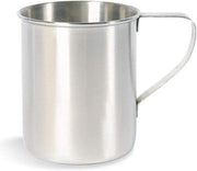 Set da picnic per 2 persone - 8 pezzi di attrezzatura da cucina in acciaio inox per campeggio con pentola, padella, piatti, tazze e cucchiai in legno di cocco