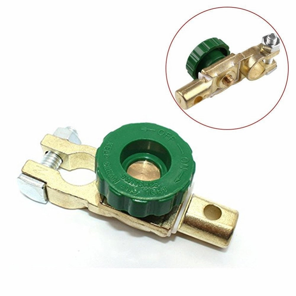 Trade Shop - Morsetto Staccabatteria Antifurto Stacca Batteria Auto Barca Camper 12/24v -