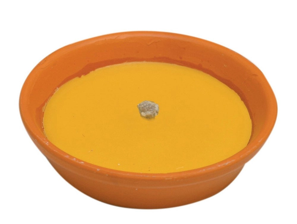 25pz citronella in coccio antivento d 18 cm cod:ferx.16438.stock