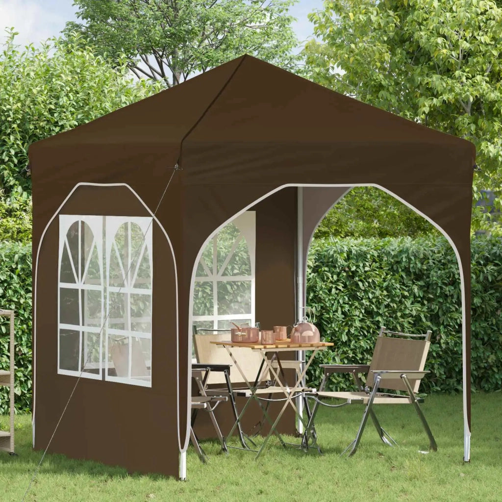 Tenda per feste a pop-up 192 x 192 x 245 cm Tortora 42019828