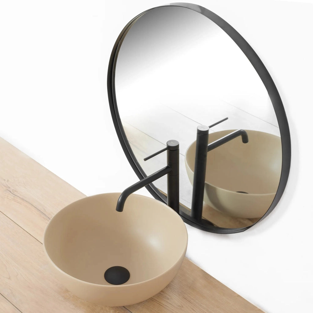 Rubinetto Da Bagno Rea Lugano Slim Black High