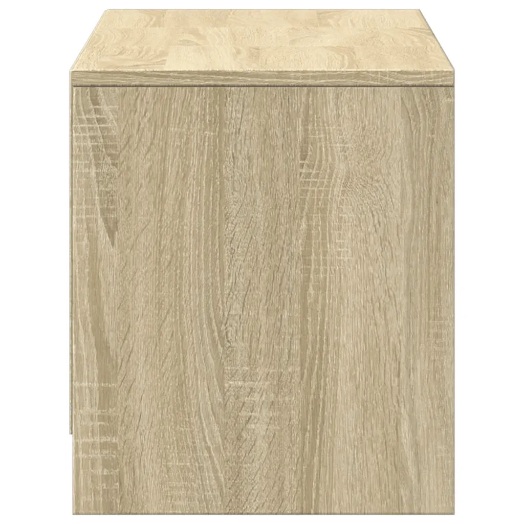 Mobile TV | Armadietto TV | Mobile Porta TV con LED Rovere Sonoma 97x34x40 cm in Truciolato