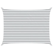 Vela Parasole | Telo Ombra | Vela da ombra solare Grigio chiaro e bianco 4 ¡Á 3 m
