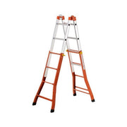 Scala trasformabile gierre am010 peppina arancio e silver