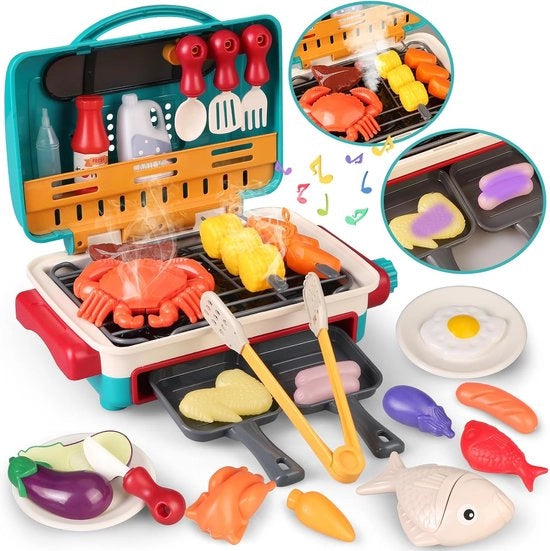 Barbecue per bambini - Barbecue giocattolo - Giocattolo barbecue per bambini - Giocattolo barbecue bambini