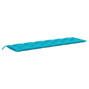 Cuscino per Panca | Cuscini per sedie da Giardino Turchese 200x50x7 cm in Tessuto