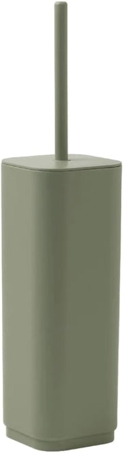 PORTA SCOPINO WC DA APPOGGIO IN RESINE TERMOPLASTICHE RICICLATE MODELLO EKOPLA' - DIM. CM (LXPXH): 9X9X38,8 - VERDE SALVIA  - GDY