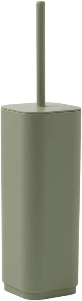 PORTA SCOPINO WC DA APPOGGIO IN RESINE TERMOPLASTICHE RICICLATE MODELLO EKOPLA' - DIM. CM (LXPXH): 9X9X38,8 - VERDE SALVIA  - GDY