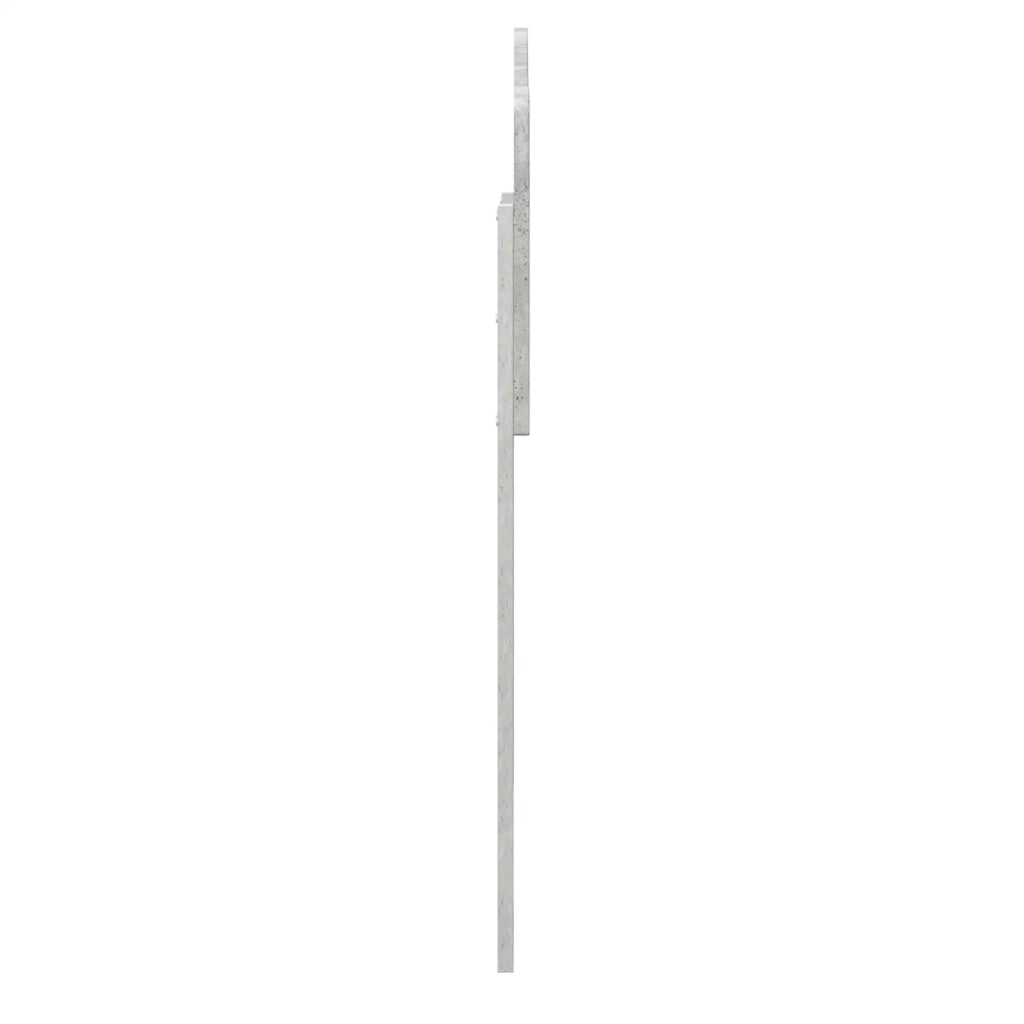 Testiera Grigio cemento Legno multistrato 888697