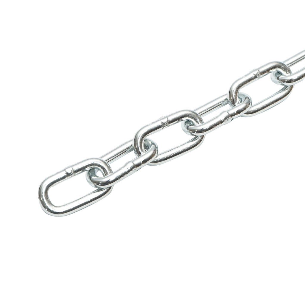 Catena in acciaio zincato con maglia media 5,5mmx50m