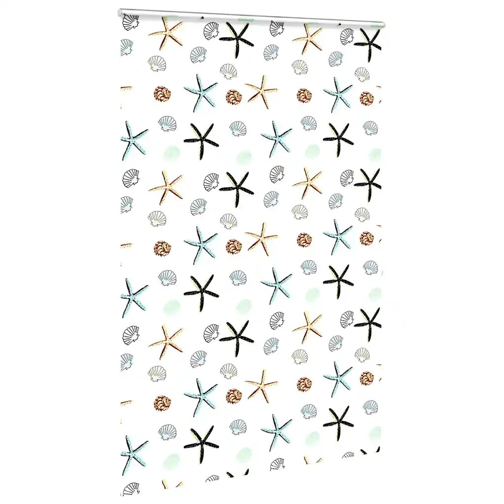 Tenda a Rullo Doccia Cassonetto-Tenda doccia a rullo 150x240 cm Larghezza Tessuto 927536