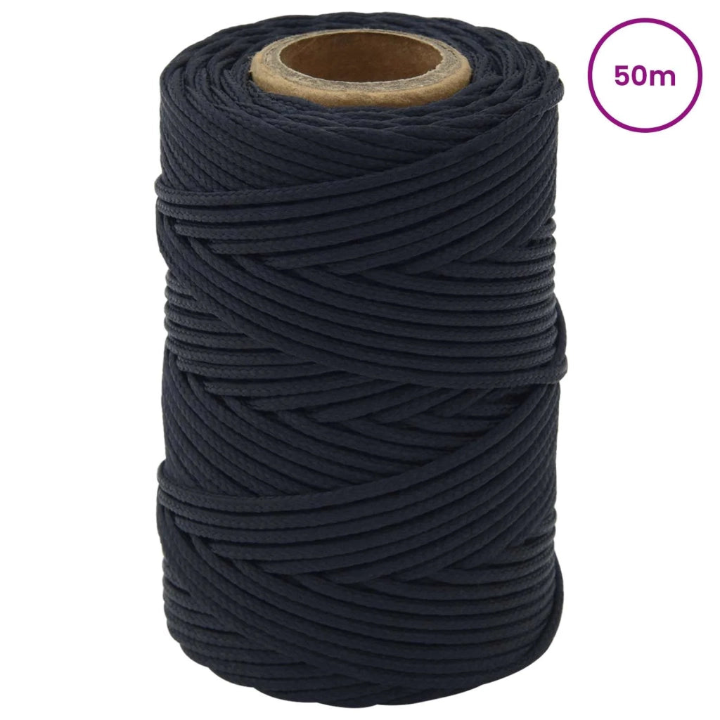 Corda da Barca Blu Reale 50 m Poliestere 42029712
