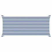 Vela Parasole | Telo Ombra | Vela da ombra solare Blu e Bianco 4,5 x 2 m