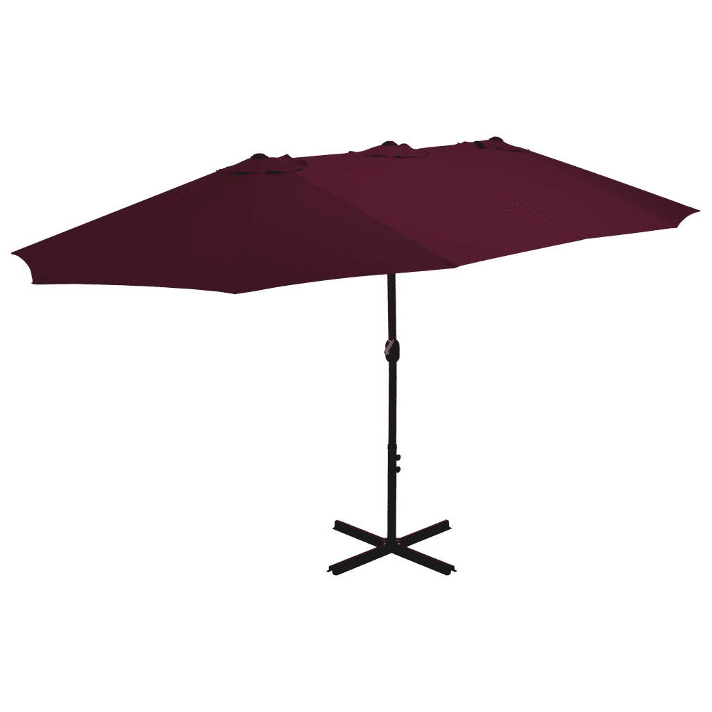 Ombrellone da Esterni con Palo in Alluminio 460x270 cm BordÃ²