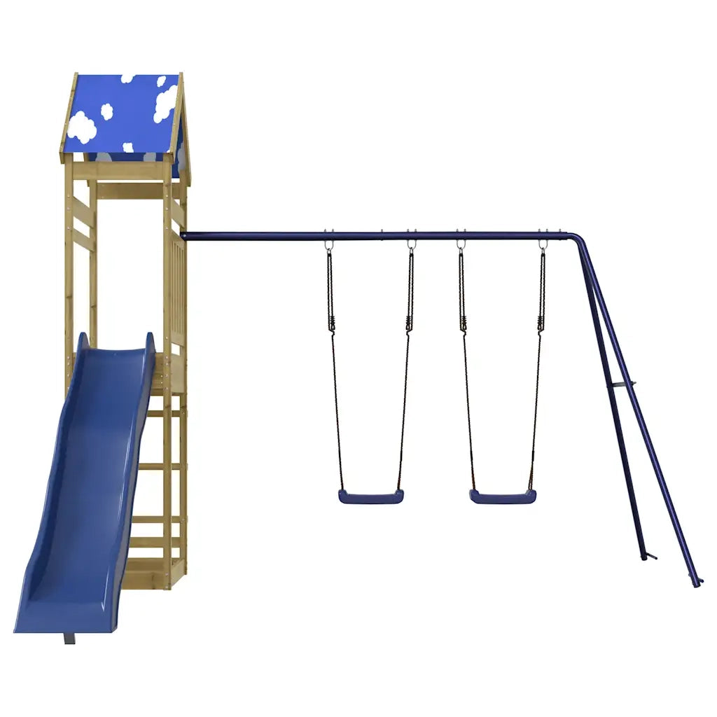 Set da Gioco da Esterno in Legno di Pino Impregnato 3279060