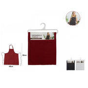 Trade Shop - Grembiule Da Cucina Con Tasca Laccio Girovita Chef Bar Cuoco Tinta Unita 70001 -