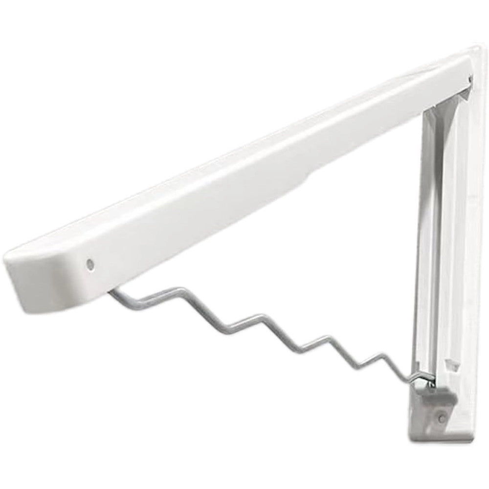 Trade Shop - Stendibiancheria Appendiabiti Pieghevole Design Ondulato Salvaspazio A Parete -