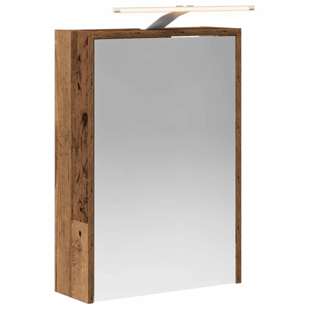 Mobiletto per specchio da bagno Legno vecchio 43 x 16 x 62.5 cm 889149