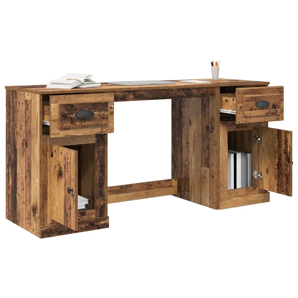 Scrivania con armadietto Legno vecchio 154,5 x 50 x 75 cm