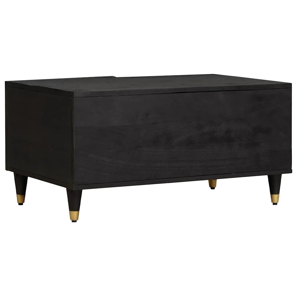 Tavolino da Salotto-Tavolino da soggiorno-Tavolo Nero 80 x 50 x 40 cm 691502