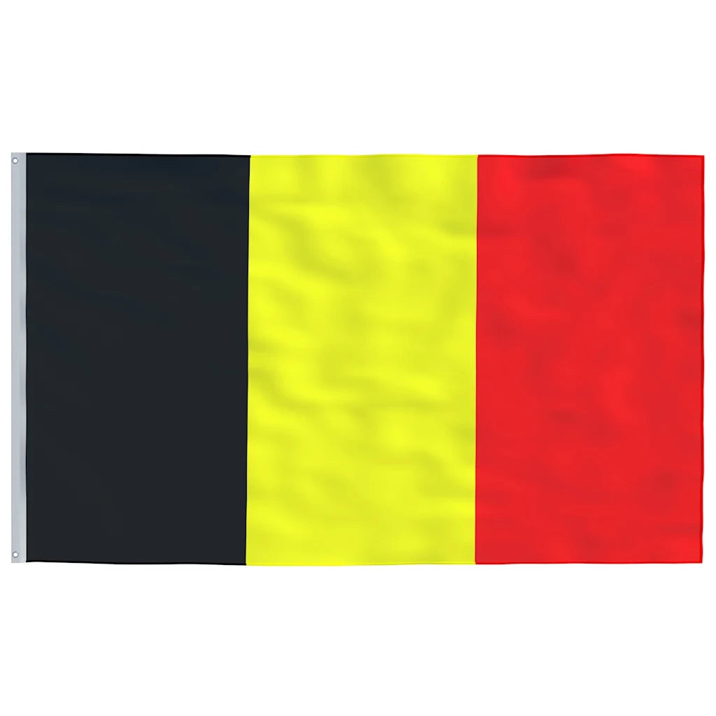 Asta e Bandiera Belgio 6,23 m Alluminio