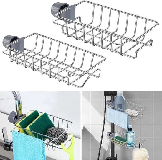 Organizzatore di acciaio inossidabile con rubinetto di riempimento - organizzatore di cucina