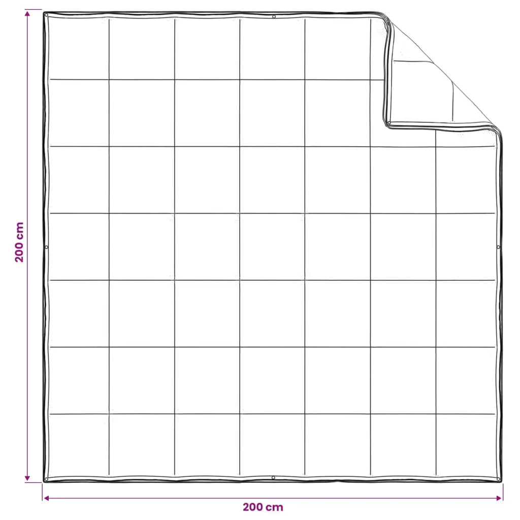 Set di Piumoni 2 pz 200 x 200 cm Kapok e Poliestere Beige 3431966