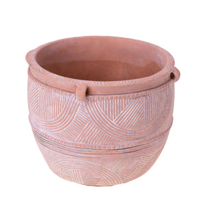 Set 2 Contenitori Decorativo con Manico 205 H 155 cm