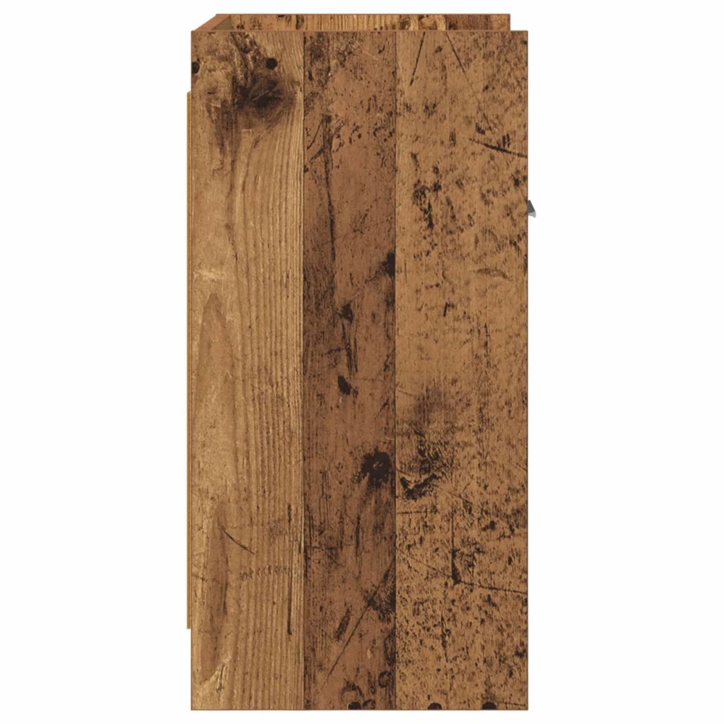 Comodini 2 pcs Legno antico 40 x 30 x 60 cm 8010992