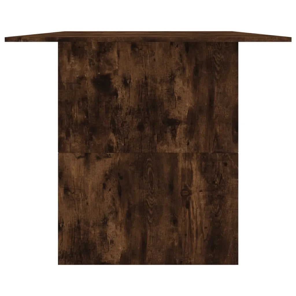 Tavolo da Pranzo | Tavolo da cucina Rovere Fumo 180x90x76 cm Legno Multistrato