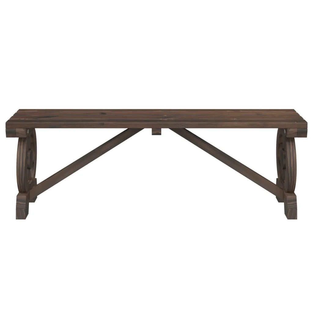 Set da Pranzo da Giardino 3 pz in Legno Massello di Abete 3207138