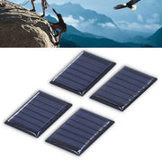 Pannello solare portatile per giocattoli - 0,15W 3V - 4 pezzi
