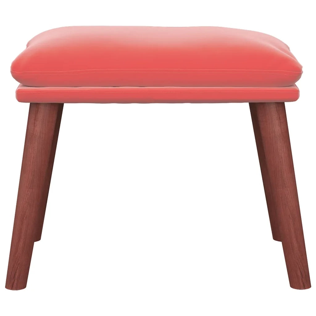 Poggiapiedi Rosa 45x29,5x39 cm in Velluto cod mxl 70392