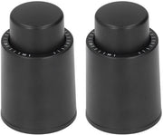 Blocco di Bottiglia in Vetro - Erribile - Sealer a Vuoto - Impermeabile - Plastica - 2 Pezzi - Tappo di Bottiglia 72 x 47 mm