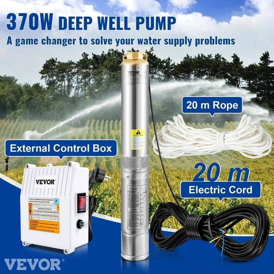 Pompa Doppia Fase - Pompante Acqua - Pompanti Acqua - 550W - 35L/min
