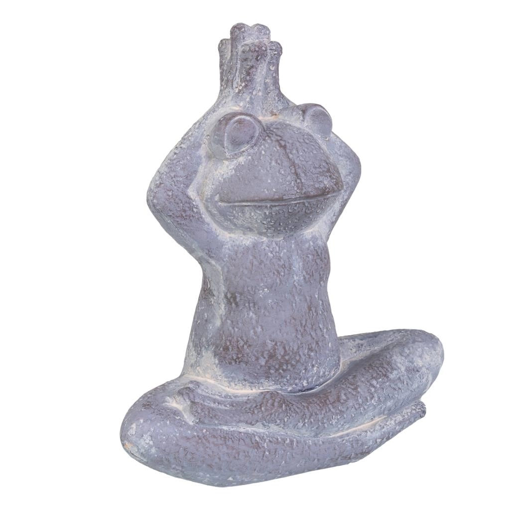 Rana decorativa in magnesio 7,8x4,7x10,8h