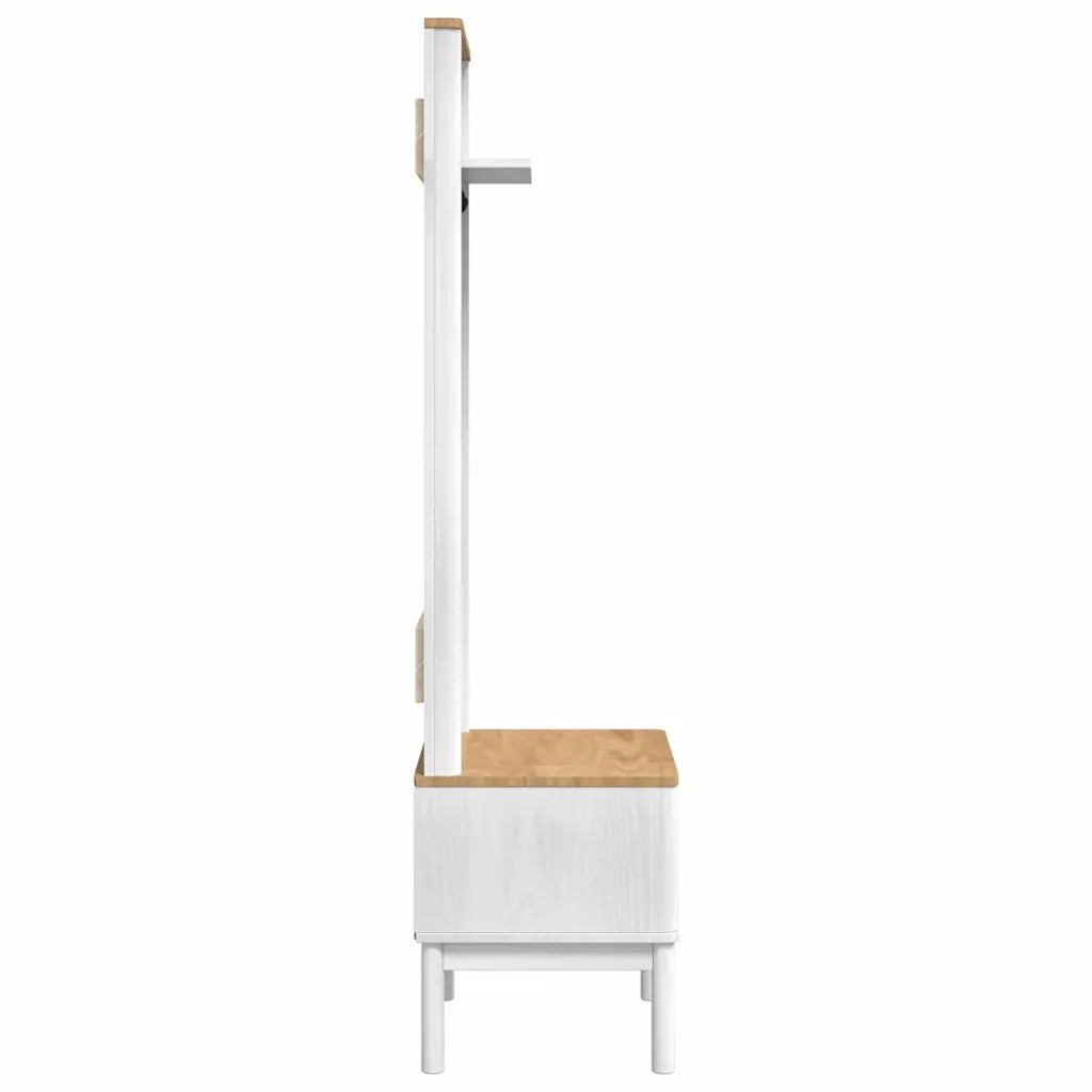 Armadio per corridoio FLORO Bianco 50 x 40 x 158 cm 42011246